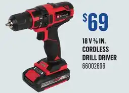 Canac Cinhell 18 V 3/8 in. Cordless Drill Driver offer