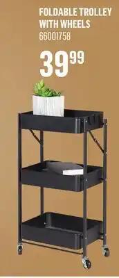 Canac Foldable Trolley with Wheels offer