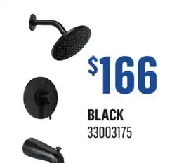 Canac Nicola 1-Handle Bathtub-Shower Faucet Black offer
