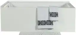 Canac Bohol Corner Bathtub Right-Hand Drain 60 in. x 32 in offer