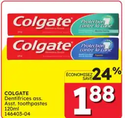 Rossy COLGATE Asst. toothpastes offer