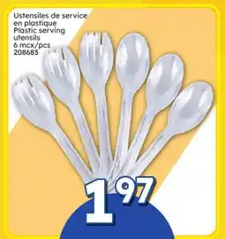 Rossy Plastic serving utensils offer