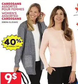 Rossy WOMEN'S ASSORTED CARDIGANS offer