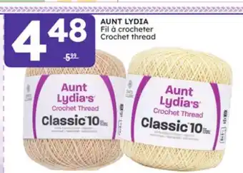 Rossy AUNT LYDIA Crochet thread offer