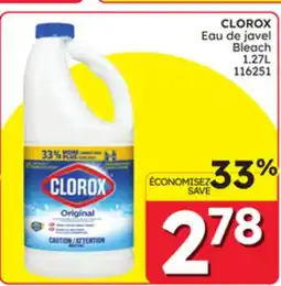 Rossy CLOROX Bleach offer