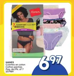 Rossy HANES Cotton panties offer