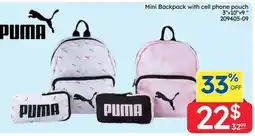 Rossy Mini Backpack with cell phone pouch offer