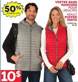 Rossy ADULT PUFFER VESTS offer