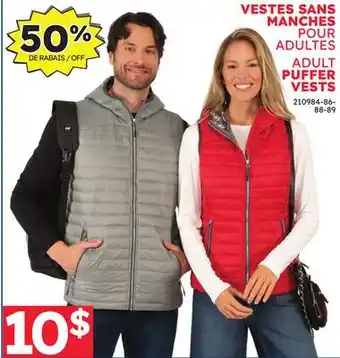 Rossy ADULT PUFFER VESTS offer