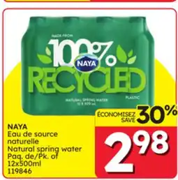 Rossy Natural spring water offer