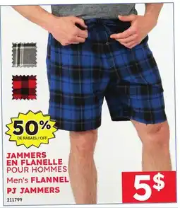Rossy MEN'S FLANNEL PJ JAMMERS offer