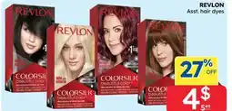 Rossy REVLON Asst. hair dyes offer