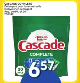 Rossy CASCADE COMPLETE Dishwasher detergent offer