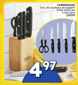 Rossy FARBERWARE Knife block set offer