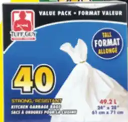 Rossy TUFFGUY Garbage bags offer