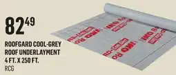 Canac RoofGard Cool-Grey Roof Underlayment 4 ft. x 250 ft offer