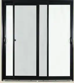 Canac Sliding Double Patio Door Black offer