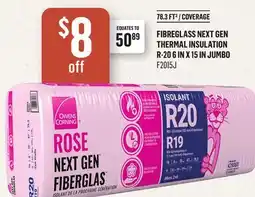 Canac Fibreglass Next Gen Thermal Insulation offer