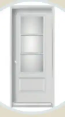 Canac Acacia Steel Door 34 IN. LH Right or Left Black offer