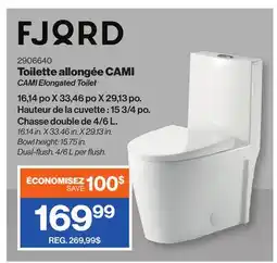 Patrick Morin CAMI Elongated Toilet offer