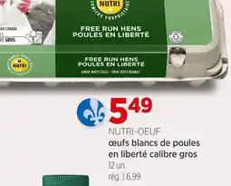 Avril Œufs blancs de poules en liberté calibre gros offer