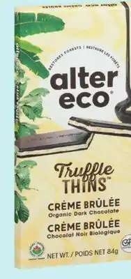 Avril ALTER ECO barres offer