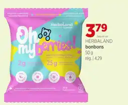 Avril HERBALAND bonbons offer