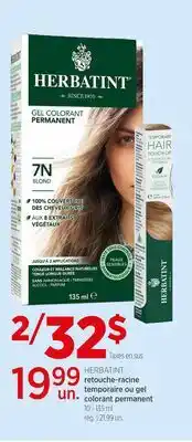 Avril HERBATINT retouche temporaire ou gel colorant permanent offer