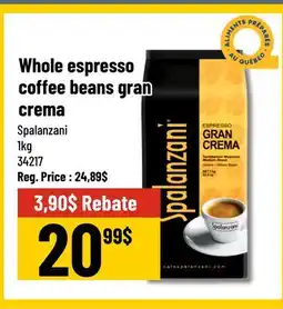 Mayrand Whole Coffee Beans Gran Crema 1 kg Spalanzani offer