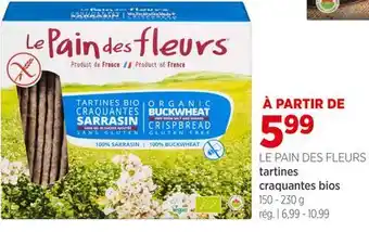 Avril Tartines craquantes bios offer