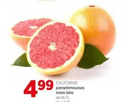 Avril CALIFORNIE pamplemousses roses bios offer