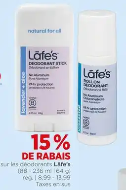 Avril Déodorants offer