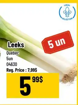 Mayrand Leeks 5 un Quebec offer