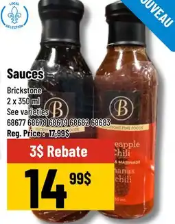 Mayrand Smoky BBQ Sauce Duo 2 x 350 ml Brickstone offer