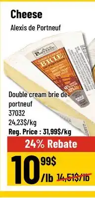 Mayrand Alexis De Portneuf Double Cream Brie de Portneuf 300 g offer