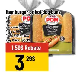 Mayrand Fluffy Hamburger Buns x8 Pom offer