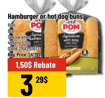 Mayrand Fluffy Hamburger Buns x8 Pom offer