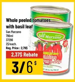 Mayrand Italian Peeled Tomatoes 796 ml San Marzano offer