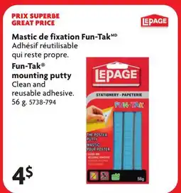 Home Hardware Fun-tak Mounting Putty offer