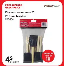 Home Hardware 2 Foam Brushes offer