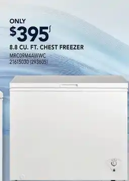 RONA 8.8 CU. FT. CHEST FREEZER offer