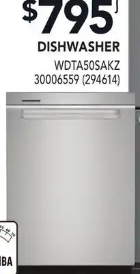 RONA WHIRLPOOL DISHWASHER offer
