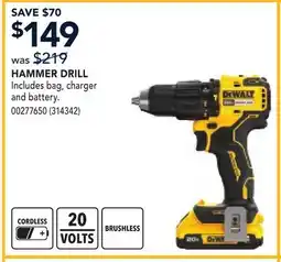 RONA HAMMER DRILL offer