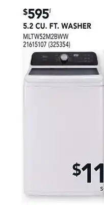 RONA MIDEA 5.2 CU. FT. WASHER offer
