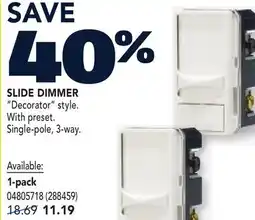 RONA EATON 1-pack SLIDE DIMMER offer