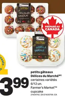 L'Intermarché PETITS GÂTEAUX | CUPCAKE 6/12 UN offer