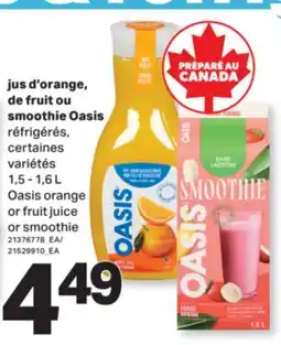 L'Intermarché JUS D'ORANGE, DE FRUIT OU SMOOTHIE | FRUIT JUICE 1.5-1.6 L offer
