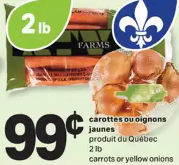 L'Intermarché CAROTTES OU OIGNONS JAUNES | CARROTS OR YELLOW ONIONS, 2 lb offer