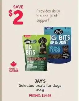 Mondou JAY'S Selected treats for dogs offer