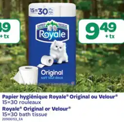 L'Intermarché PAPIER HYGIÉNIQUE ORIGINAL OU VELOUR | ORIGINAL OR VELOUR , 15=30 BATH TISSUE offer